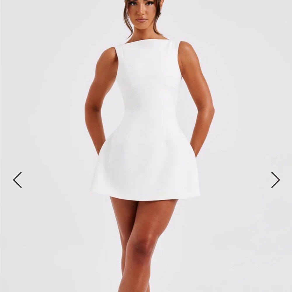 NWT Babyboo Alana Dress — White Size S